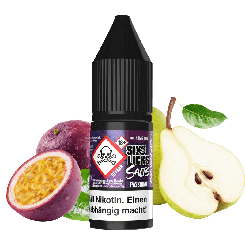 Six Licks E-Liquid - Passion8 - 10 ml Nikotinsalz