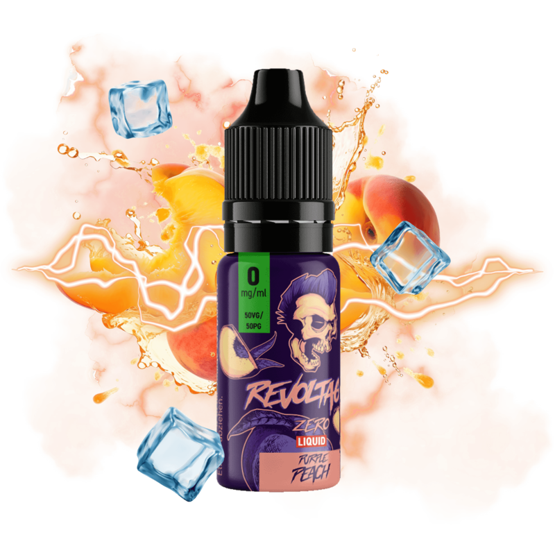 Revoltage - Purple Peach - 10 ml Hybrid-Nikotinsalz Liquid