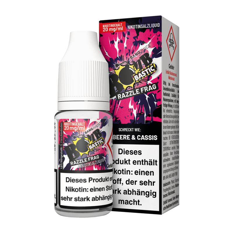 Bang Juice - BOMBBASTIC - Razzle Frag - 10 ml Nikotinsalz Liquid 