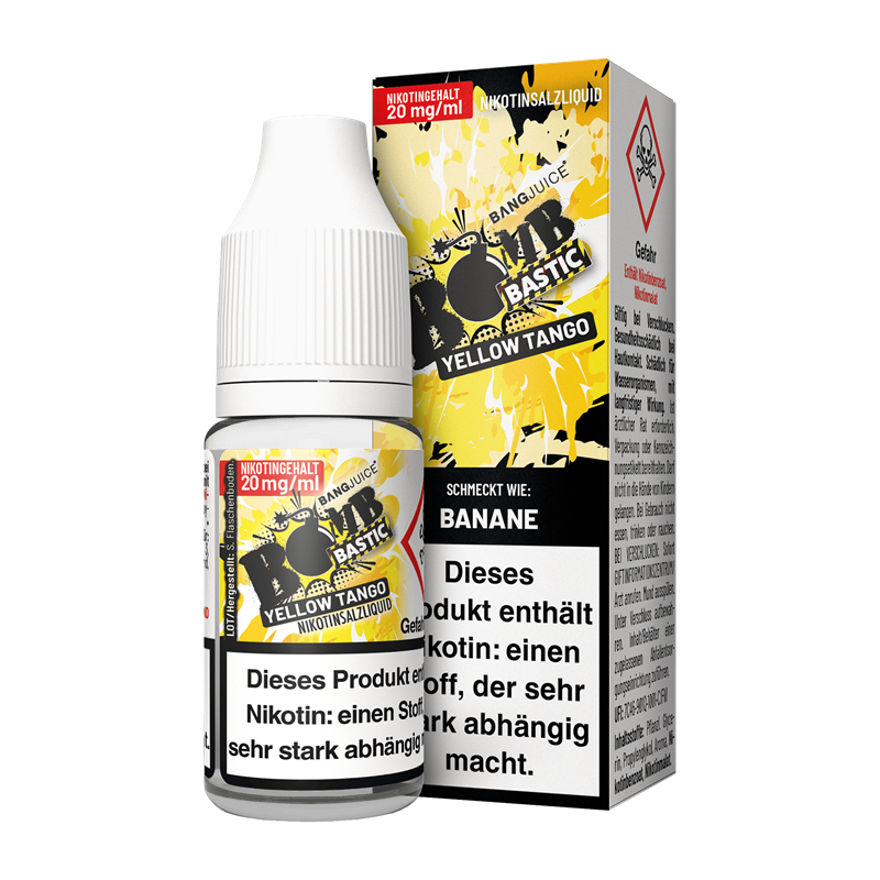 Bang Juice - BOMBBASTIC - Yellow Tango - 10 ml Nikotinsalz Liquid 