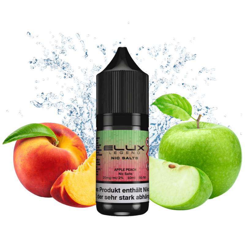 Elux Legend - Apple Peach - 10 ml Nikotinsalz Liquid