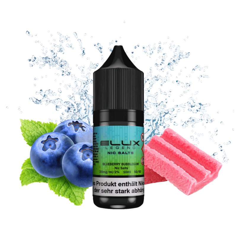 Elux Legend - Blueberry Bubblegum - 10 ml Nikotinsalz Liquid