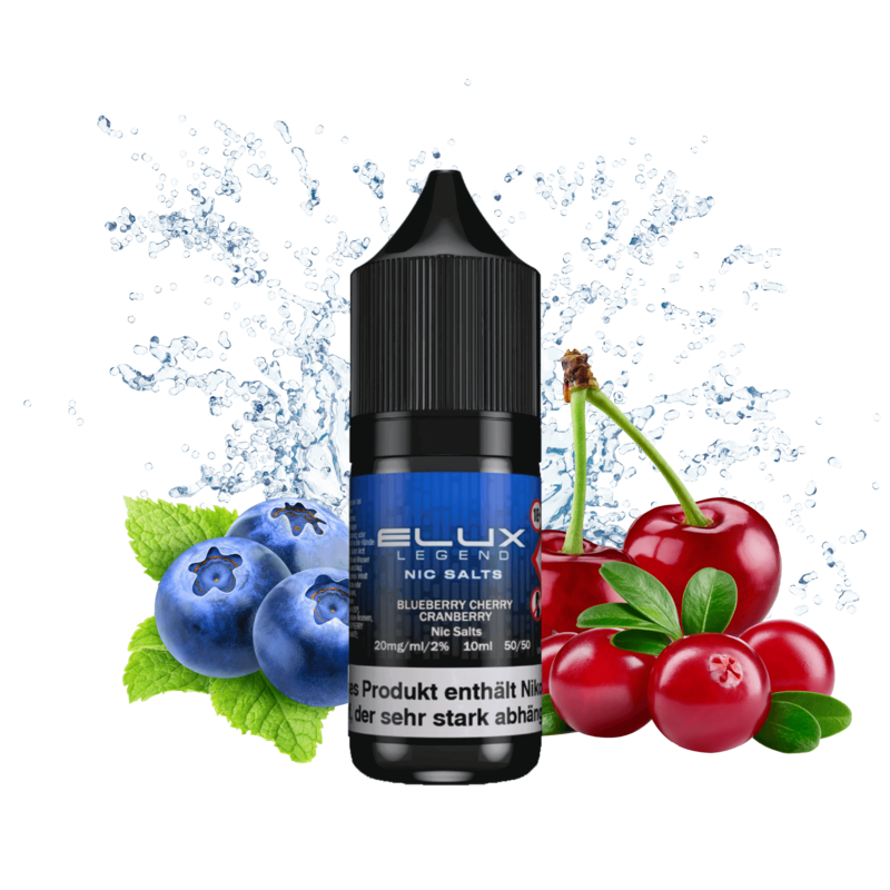 Elux Legend - Blueberry Cherry Cranberry - 10 ml Nikotinsalz Liquid