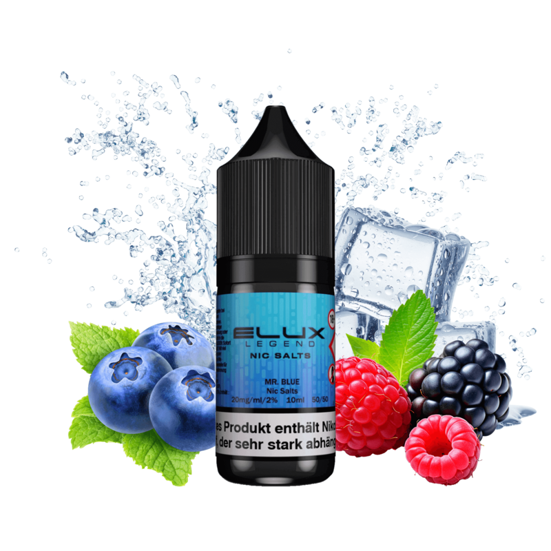 Elux Legend - Mr. Blue - 10 ml Nikotinsalz Liquid