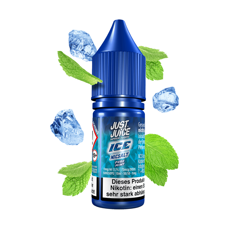 Just Juice ICE - Pure Mint - 10 ml Nikotinsalz Liquid