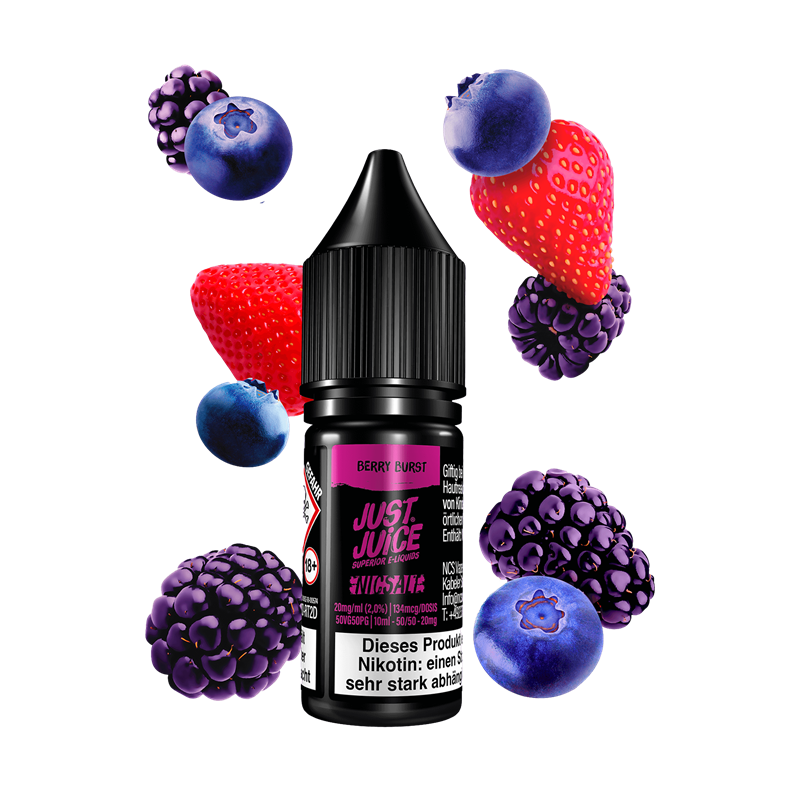 Just Juice - Berry Burst - 10 ml Nikotinsalz Liquid