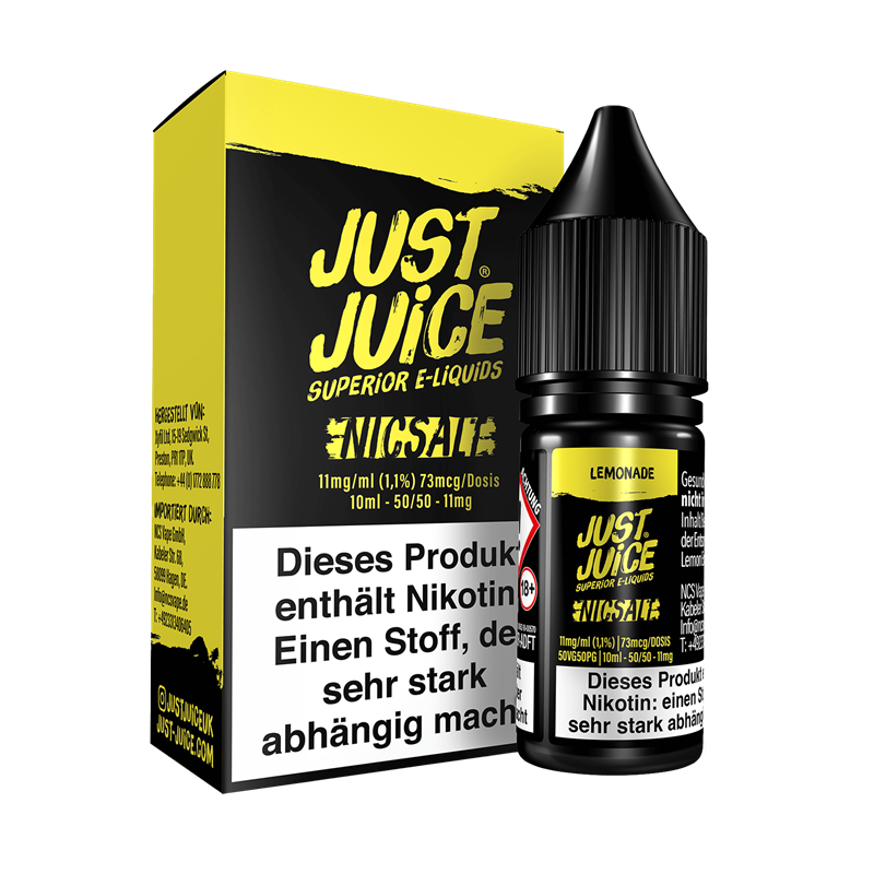 Just Juice - Lemonade - 10 ml Nikotinsalz Liquid 
