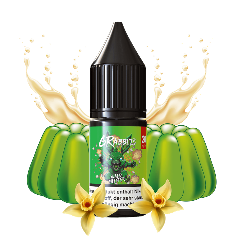 6Rabbits - Waldmeister - 10 ml Nikotinsalz Liquid