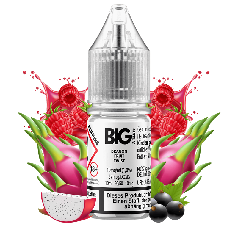 Big Tasty Exotic Serie - Dragon Fruit Twist - 10 ml Nikotinsalz Liquid