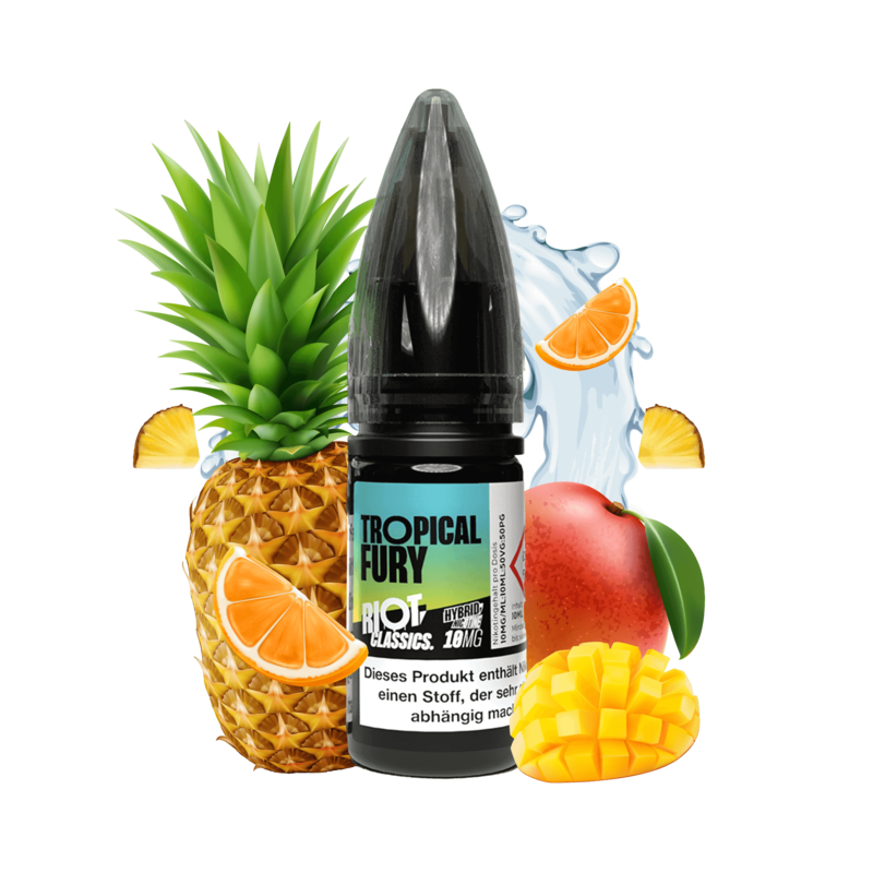 Riot Squad Classic Edition - Tropical Fury - 10 ml Hybrid-Nikotinsalz Liquid