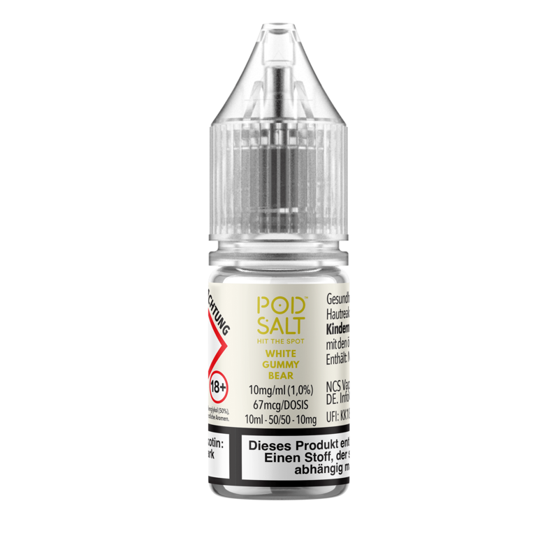 Pod Salt Xtra - White Gummy Bear - 10 ml Nikotinsalz Liquid 