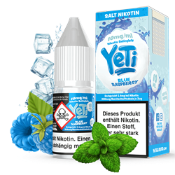 Yeti E-Liquid - Blue Raspberry - 10 ml Nikotinsalz