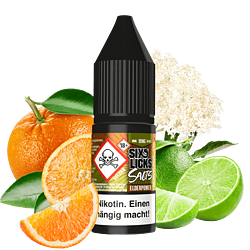 Six Licks E-Liquid - Elderpower - 10 ml Nikotinsalz