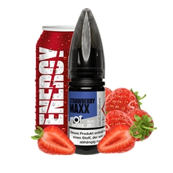 Riot Squad BAR EDTN E-Liquid - Strawberry MAXX Energy - 10 ml Nikotinsalz