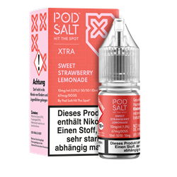 Pod Salt Xtra - Sweet Strawberry Lemonade - 10 ml Nikotinsalz Liquid