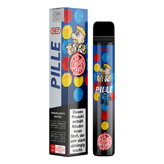 187 Strassenbande 187 Bar - Pille Bonez MC - Einweg E-Zigarette - 20 mg / ml