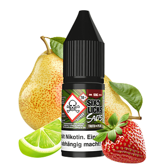 Six Licks E-Liquid - Truth Or Pear - 10 ml Nikotinsalz