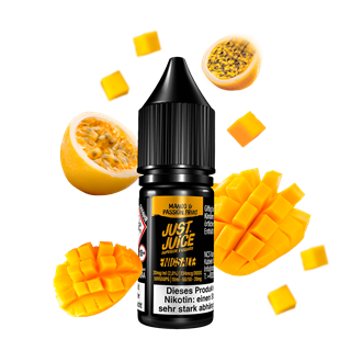 Just Juice - Mango & Passion Fruit - 10 ml Nikotinsalz Liquid