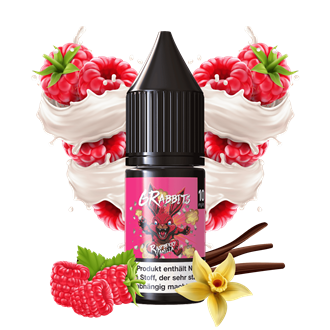 6Rabbits - Raspberry Vanilla - 10 ml Nikotinsalz Liquid