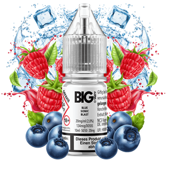 Big Tasty Blast Serie - Blue Sonic Blast - 10 ml Nikotinsalz Liquid