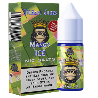 Tornado Juices - Mango ICE - 10 ml Nikotinsalz Liquid