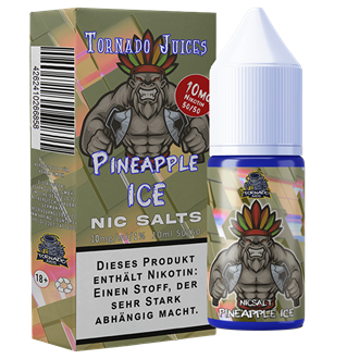 Tornado Juices - Pineapple ICE - 10 ml Nikotinsalz Liquid