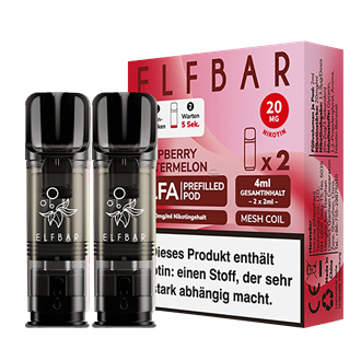 ELF Bar ELFA - Raspberry Watermelon Pod - 2er Pack